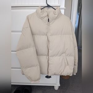 Beige Puffer (L)